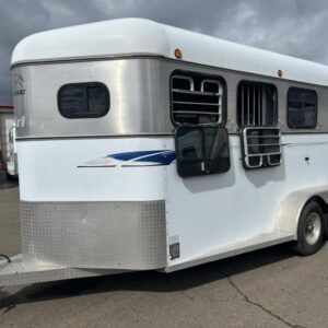 2000 Morgan Built 3 Horse Bumper Pull Horse Trailer