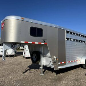 2012 Hart Trailers Short-Go Single Axle Stock / Stock Combo Trailer