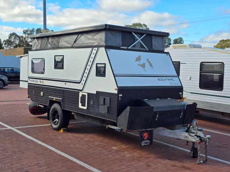 2018 Ezytrail Camper Trailer 15' Hybrid Pop Top 4 Bunk