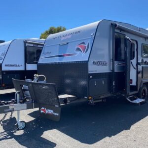 2022 Red Centre Gibb Off Road 18’ with Shower and Toilet - Centre Door