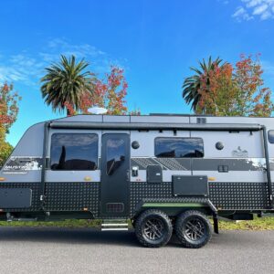 2022 Stallion Mustang 21'6 Off Road Family Bunk beds - Doorside Kitchen