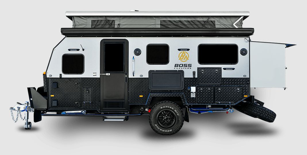 2023 Boss Adventure XA153+ 21'4 Hybrid Pop Top with 5 Berth