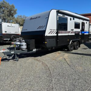 2024 Coronet RV PTR 5950 4 T 19'6 Semi Off Road Family Shower and Toilet