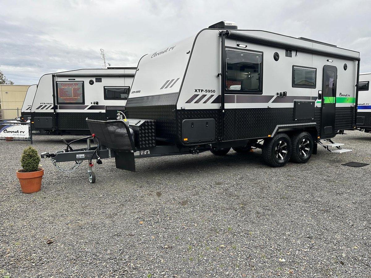 2024 Coronet RV XTP 5950 4 T 19'6 Semi Off Road 2 Berth Ensuite