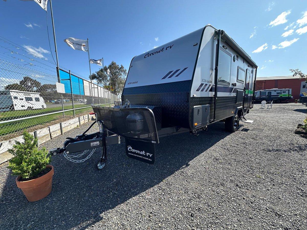 2024 Coronet RV XTP 6550 2 T 18'6 Semi Off Road 2 Berth - Rear Door