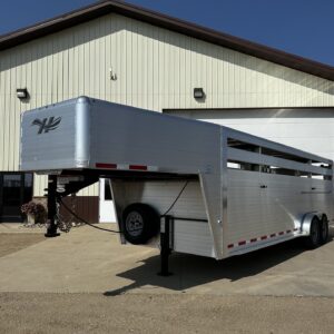 New 2024 Hillsboro 24′ Livestock Trailer – Three Compartments