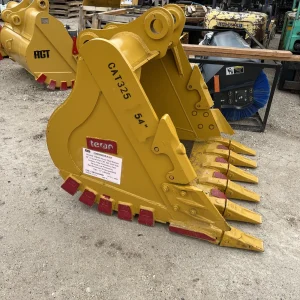 Cat 325 54 Inch Tooth Bucket 80 Mm Pins Excavator Teran New