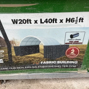 20x40 Portable container Building Shelter 10 oz cover sea Conex