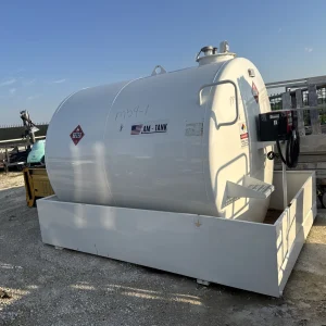 2300 Gallon Fuel Tank Diesel Tank 110 Volt Pump Meter Gauge Containment New