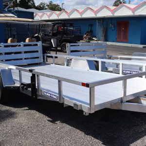 14ft Aluminum Tube Top Utility Trailer