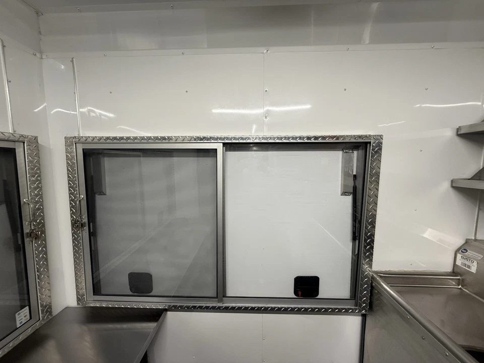 TURNKEY 2022 8.5 FT. WIDE X 14FT w/ PRO FIRE SUPPRESSION CONCESSION TRAILER - Image 14