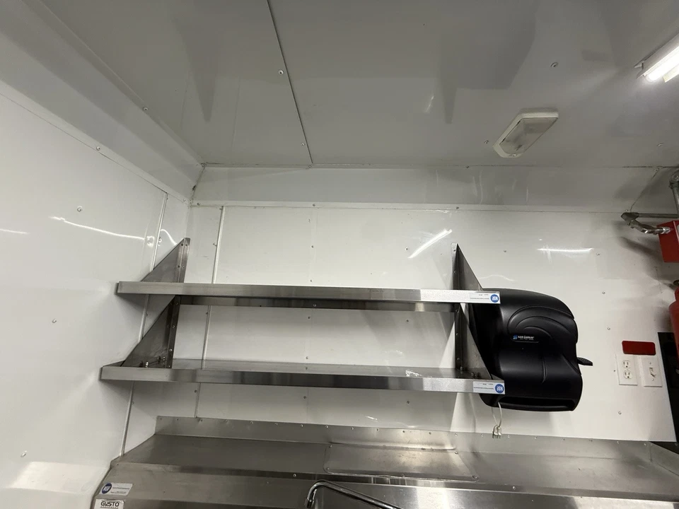 TURNKEY 2022 8.5 FT. WIDE X 14FT w/ PRO FIRE SUPPRESSION CONCESSION TRAILER - Image 16