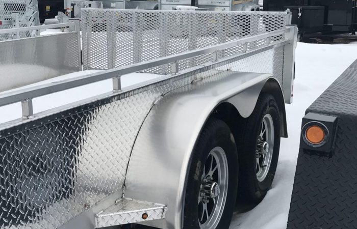 2023 Enbeck 7×14 Aluminum Landscaper - Image 2