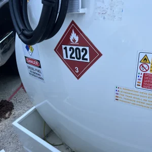 New 655 Gallon Fuel Tank Diesel AM Tank 120 Volt Pump Meter Containment Gauge