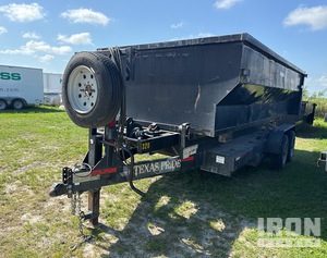2021 Texas Pride RO71618KGN T/A Roll-Off Trailer w/ Extra Dump Bed