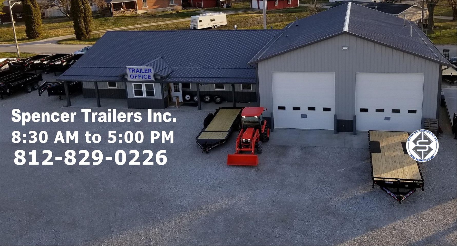 2025 Diamond C DEC208 102"x 24' 18k Deck-Over Trailer With MAX Ramps Stock #301163 - Spencer Trailers - Image 2