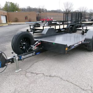 2025 Diamond C DSA107 77"x 12' 7k Single Axle Tilt Trailer Stock #294539 - Spencer Trailers