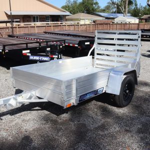 2026 Aluma 4.5x8 Utility Trailer – Solid Side Kit – Single Axle