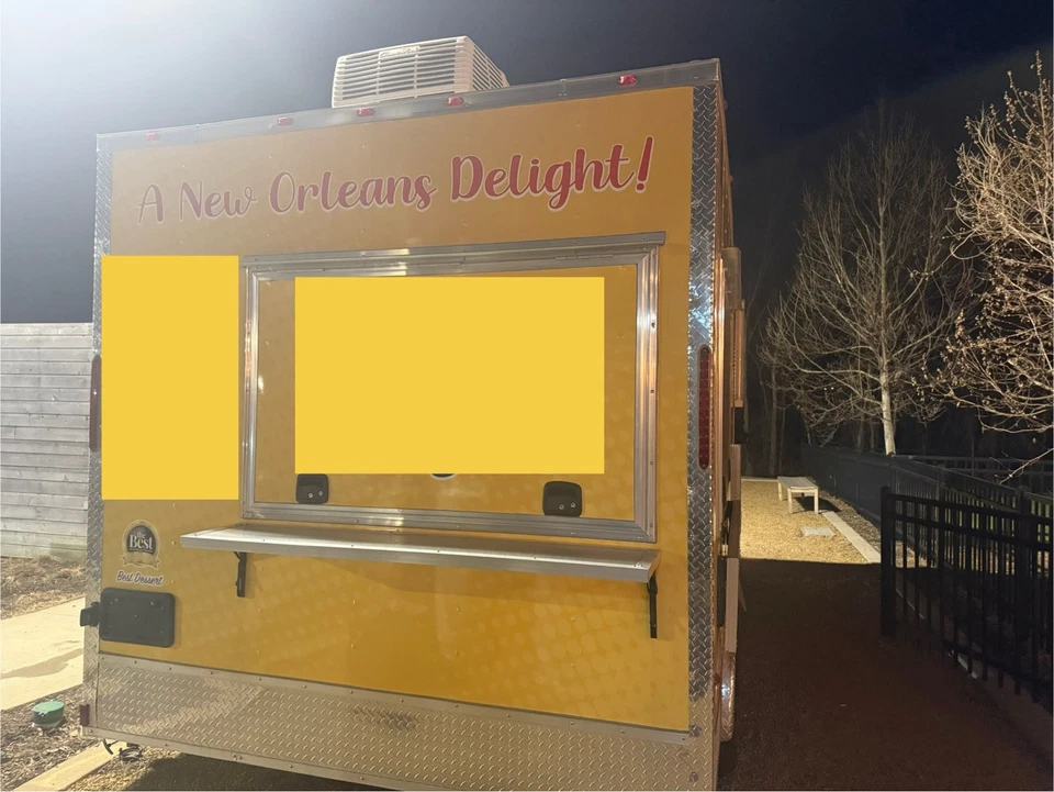 TURNKEY 2022 8.5 FT. WIDE X 14FT w/ PRO FIRE SUPPRESSION CONCESSION TRAILER - Image 3