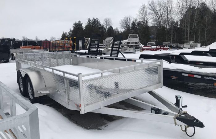 2023 Enbeck 7×14 Aluminum Landscaper - Image 3