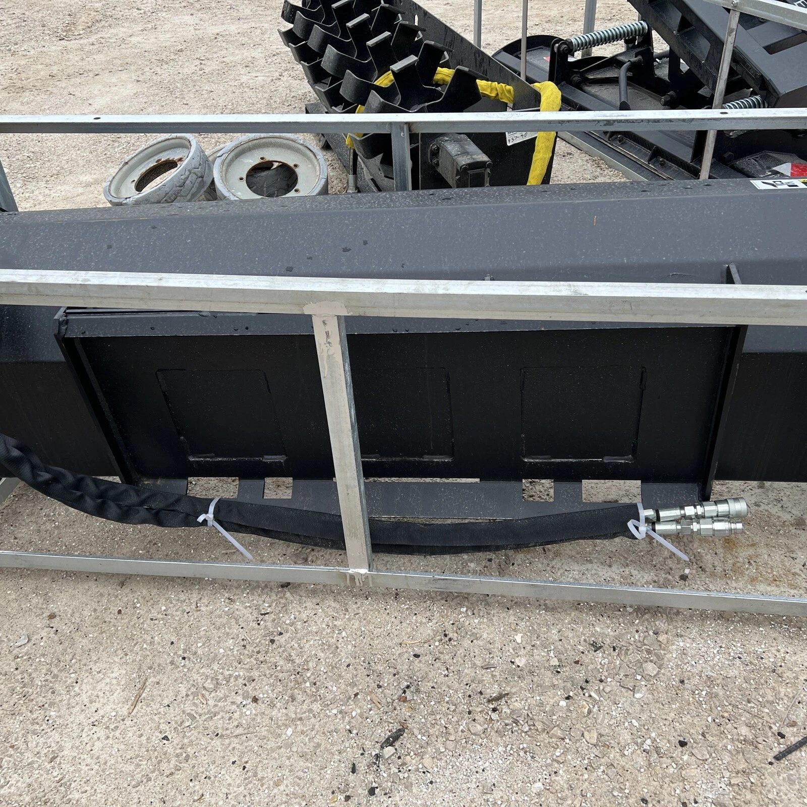 Suihe 72 inch skid steer rototiller Quick Attach Bobcat Cat Kubota Case New - Image 5