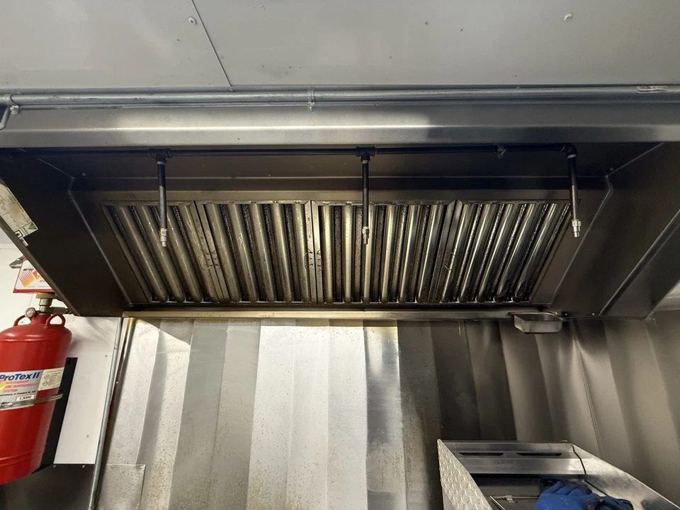 TURNKEY 2022 8.5 FT. WIDE X 14FT w/ PRO FIRE SUPPRESSION CONCESSION TRAILER - Image 7