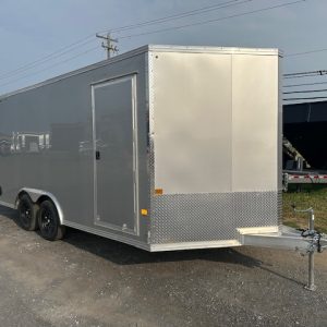 Cargo Pro 8.5 x 16 Aluminum V-Nose Enclosed Car Trailer - XLT