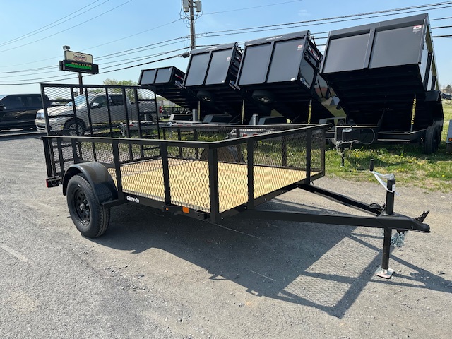 Carry-On 6.4 x 10 Landscape Utility Trailer - 3K with 24" High Mesh Sides