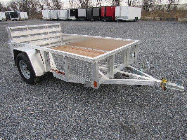 Sport Haven 5×8 Aluminum Utility Trailer - ATP Sides